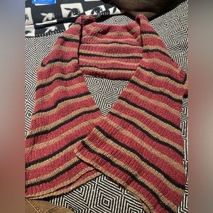 stripped super cropped sweater! Wide sleeves Size S